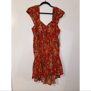 Red Free People Dress